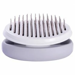 Gyrater Travel Self-Cleaning Swivel Grooming Pet Pin Brush by PET LIFE -Cheap Bird & Wildlife Supplies Store pet life brushes combs gr9 44 1000