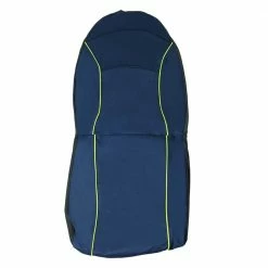 Blue Open Road Mess-Free Single Seated Safety Car Seat Cover by PET LIFE
