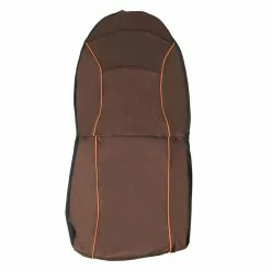 Brown Open Road Mess-Free Single Seated Safety Car Seat Cover by PET LIFE