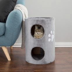 Cat Condo 2 Story Double Hole by Pet Trex -Cheap Bird & Wildlife Supplies Store pet trex cat houses 302129pin 1f 1000