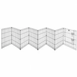 8-Panel 24 in. x 24 in. Exercise Playpen with Gate by Pet Trex -Cheap Bird & Wildlife Supplies Store pet trex dog pens gates hwd630512 1f 1000