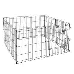 8-Panel 24 in. x 24 in. Exercise Playpen with Gate by Pet Trex -Cheap Bird & Wildlife Supplies Store pet trex dog pens gates hwd630512 4f 1000