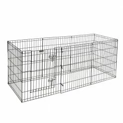 High 8-Panel Heavy Gauge Wire Convertible Indoor/Outdoor Pet Playpen by Pet Trex -Cheap Bird & Wildlife Supplies Store pet trex dog pens gates hwd630517 4f 1000
