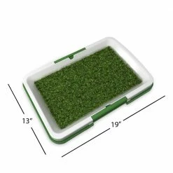 Artificial Grass Bathroom Mat for Small Pets by Petmaker -Cheap Bird & Wildlife Supplies Store petmaker accessories hw3210115 4f 1000