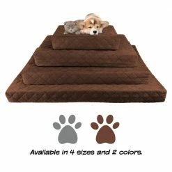 Large Chocolate Waterproof Pet Bed by Petmaker 12 Large Chocolate Waterproof Pet Bed by Petmaker -Cheap Bird & Wildlife Supplies Store petmaker dog beds pillows hw3210037 44 1000