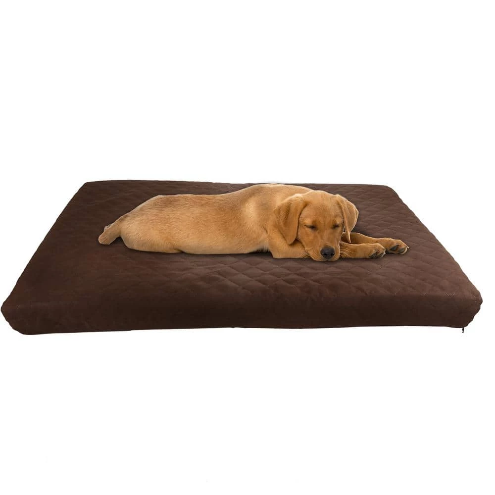 Large Chocolate Waterproof Pet Bed by Petmaker 2 Large Chocolate Waterproof Pet Bed by Petmaker - Image 2