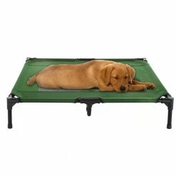 Large Green Elevated Pet Bed by Petmaker -Cheap Bird & Wildlife Supplies Store petmaker dog beds pillows hw3210137 4f 1000
