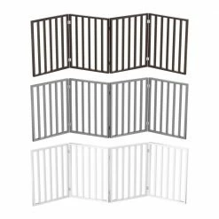 72 in. x 24 in. Wooden Freestanding White Pet Gate by Petmaker -Cheap Bird & Wildlife Supplies Store petmaker dog pens gates hw3210105 fa 1000