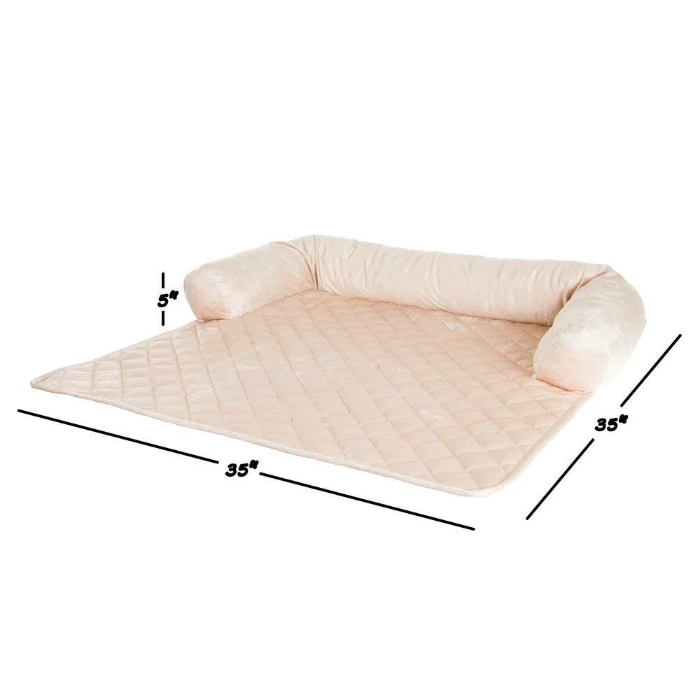 36 in. x 38 in. Polyester Beige Pet Cover by Petmaker 2 36 in. x 38 in. Polyester Beige Pet Cover by Petmaker - Image 2