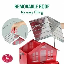 Squirrel-Be-Gone II Country Style Squirrel Resistant Metal Wild Bird Feeder - 8 lb. Capacity by Perky-Pet 13 Squirrel-Be-Gone II Country Style Squirrel Resistant Metal Wild Bird Feeder - 8 lb. Capacity by Perky-Pet -Cheap Bird & Wildlife Supplies Store red perky pet bird feeders 338 4f 1000