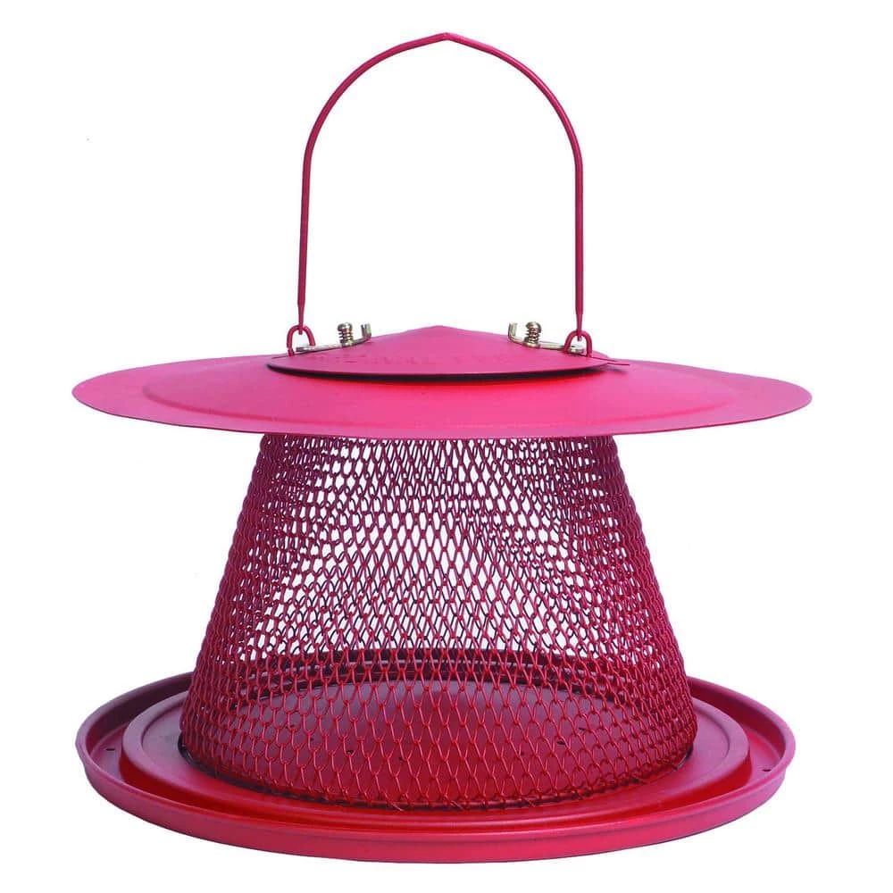 Red Cardinal Hanging Bird Feeder - 2.5 lb. Capacity by Perky-Pet 1 Red Cardinal Hanging Bird Feeder - 2.5 lb. Capacity by Perky-Pet