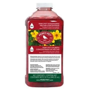 32 oz. Red Hummingbird Nectar Concentrate by Perky-Pet 1 32 oz. Red Hummingbird Nectar Concentrate by Perky-Pet