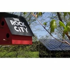 See Rock City Birdhouse by Rock City Gardens -Cheap Bird & Wildlife Supplies Store red rock city gardens bird houses 1 d4 1000