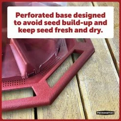 Recycled Ecozebo Red Bird Feeder by Pennington -Cheap Bird & Wildlife Supplies Store red top and base pennington bird feeders 100519451 66 1000