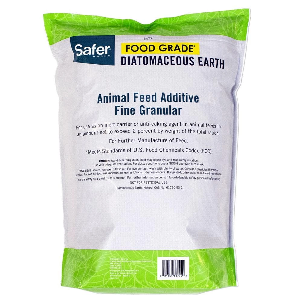 4 lb. Diatomaceous Earth Food Grade Animal Feed Additive by Safer Brand 3 4 lb. Diatomaceous Earth Food Grade Animal Feed Additive by Safer Brand - Image 3