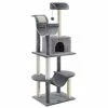 Submarine 60 in. Gray Hard Box Cat Tree by Sam's Pets