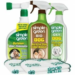 Dog Indoor and Outdoor Odor and Stain Remover Kit by Simple Green
