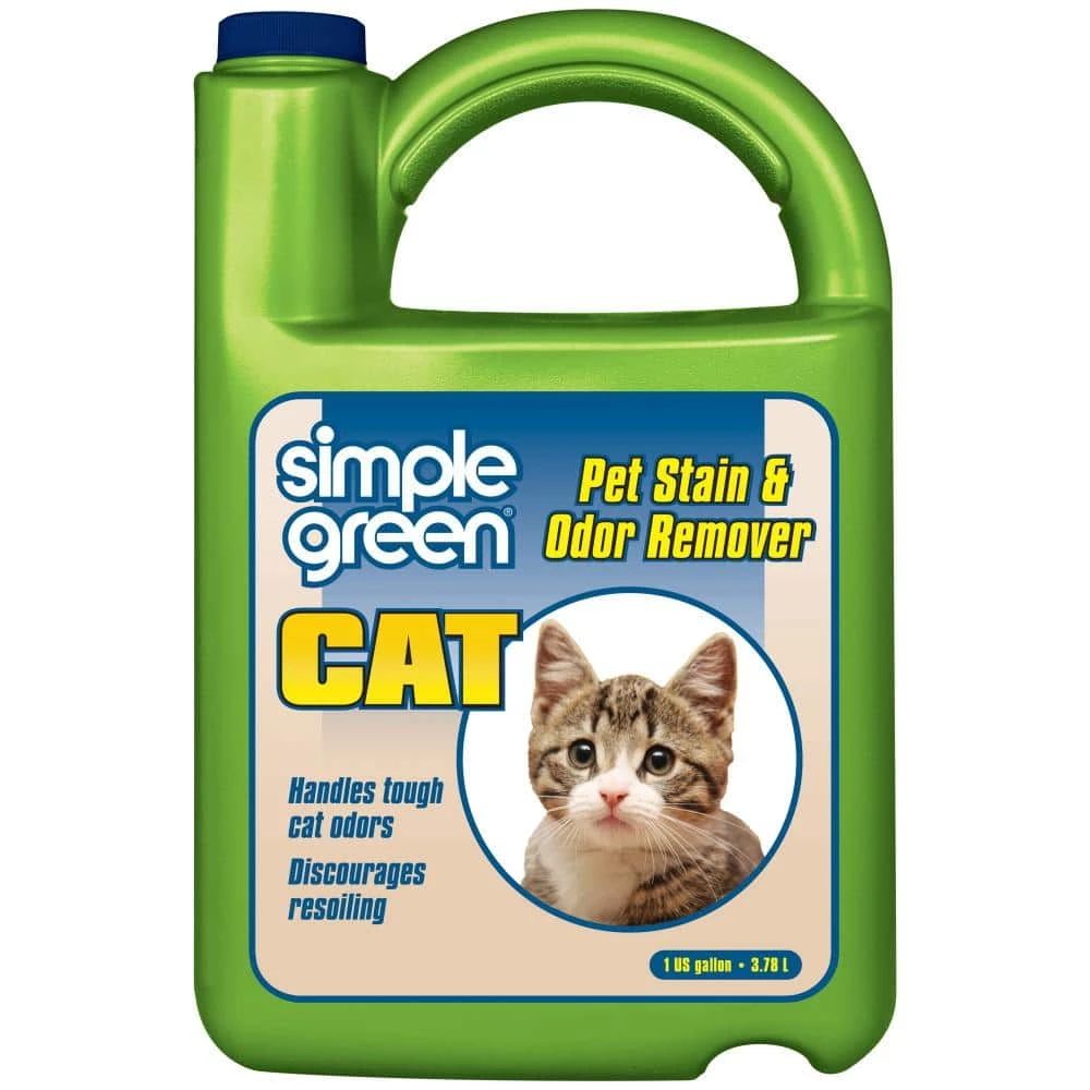 128 oz. Cat Pet Stain and Odor Remover by Simple Green 1 128 oz. Cat Pet Stain and Odor Remover by Simple Green