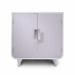 Dyad Alpine White Wooden Cat Litter Box by Staart -Cheap Bird & Wildlife Supplies Store staart litter boxes houses st k100020 44 1000