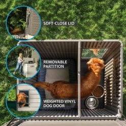 Large Deluxe Dog House by Lifetime 19 Large Deluxe Dog House by Lifetime -Cheap Bird & Wildlife Supplies Store storm dust lifetime dog houses 60328 1d 1000