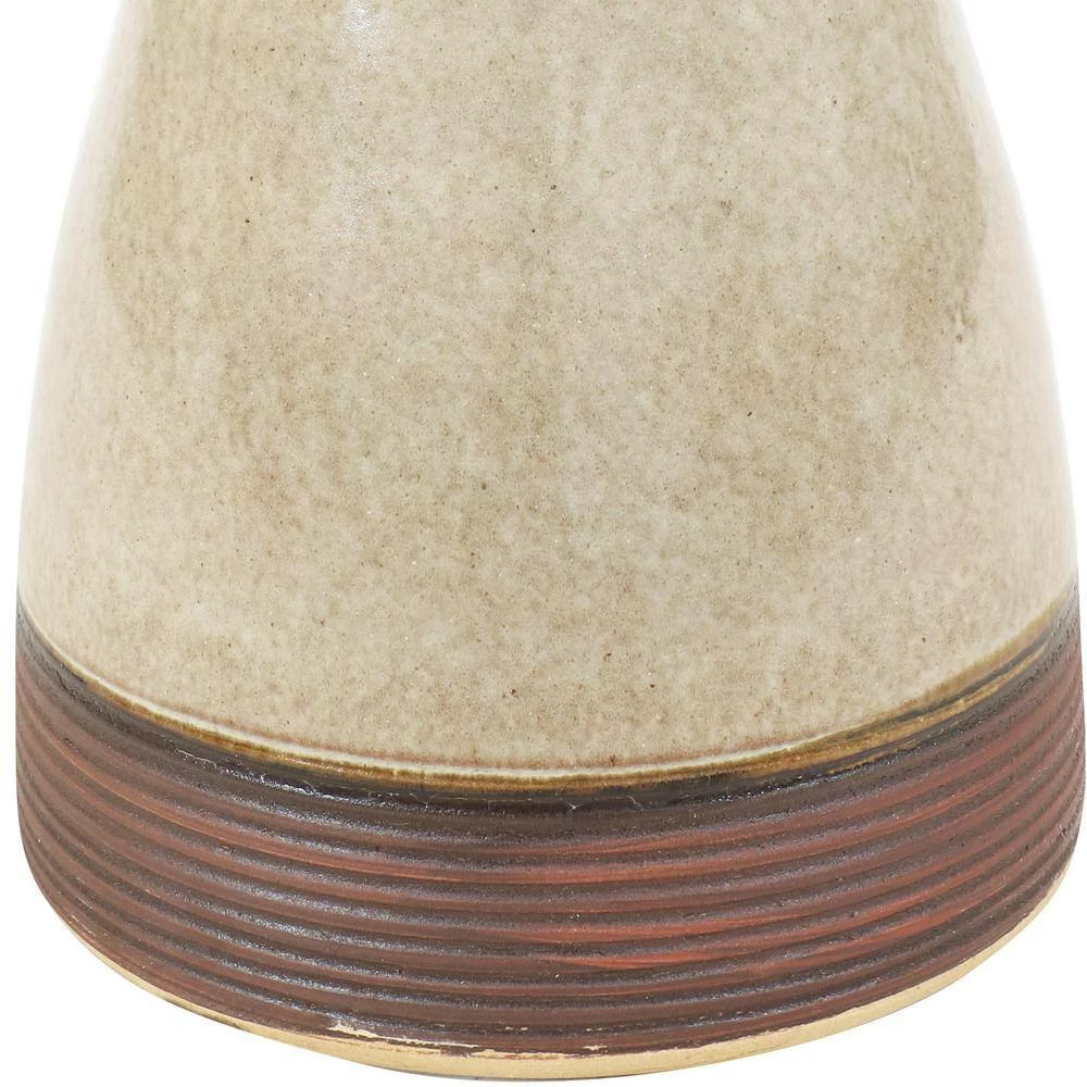 Duo-Tone Yam Glazed Ceramic Outdoor Bird Bath, UV/Frost Resistant by Sunnydaze Decor 5 Duo-Tone Yam Glazed Ceramic Outdoor Bird Bath, UV/Frost Resistant by Sunnydaze Decor - Image 5