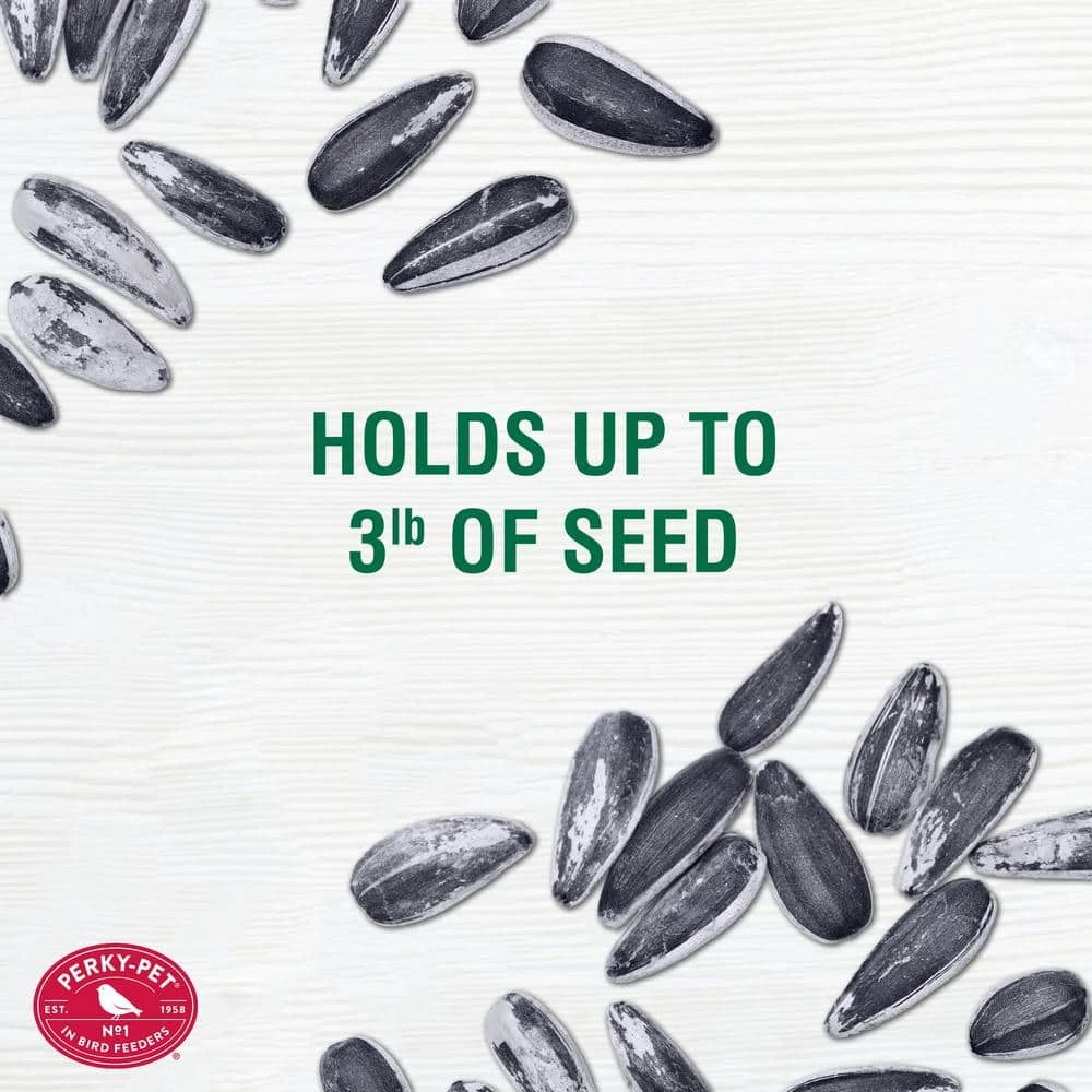 Squirrel Stumper Squirrel Resistant Metal Wild Bird Feeder - 3 lb. Capacity by Perky-Pet 7 Squirrel Stumper Squirrel Resistant Metal Wild Bird Feeder - 3 lb. Capacity by Perky-Pet - Image 7