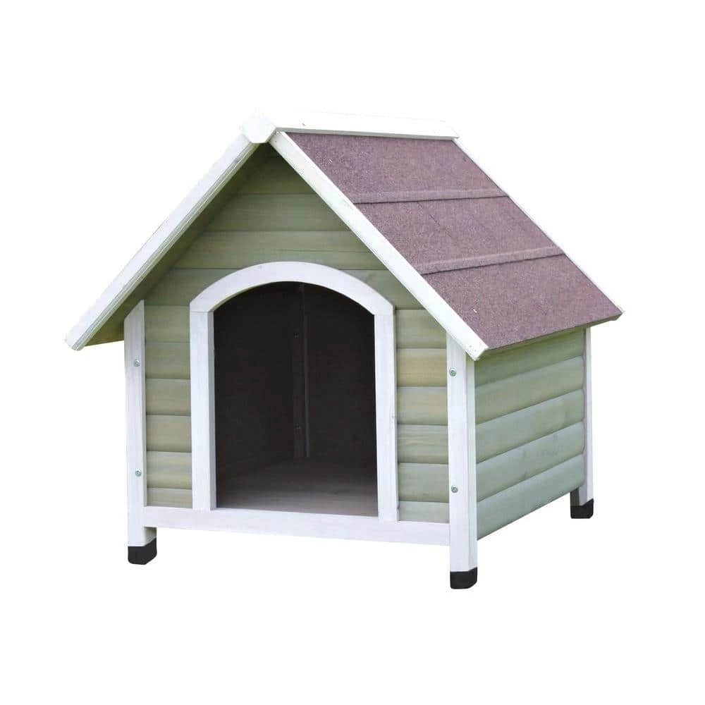 Nantucket Large Dog House in Tan/White by TRIXIE 1 Nantucket Large Dog House in Tan/White by TRIXIE
