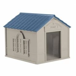 33 in. W x 38.5 in. D x 32 in. H Dog House by Unbranded