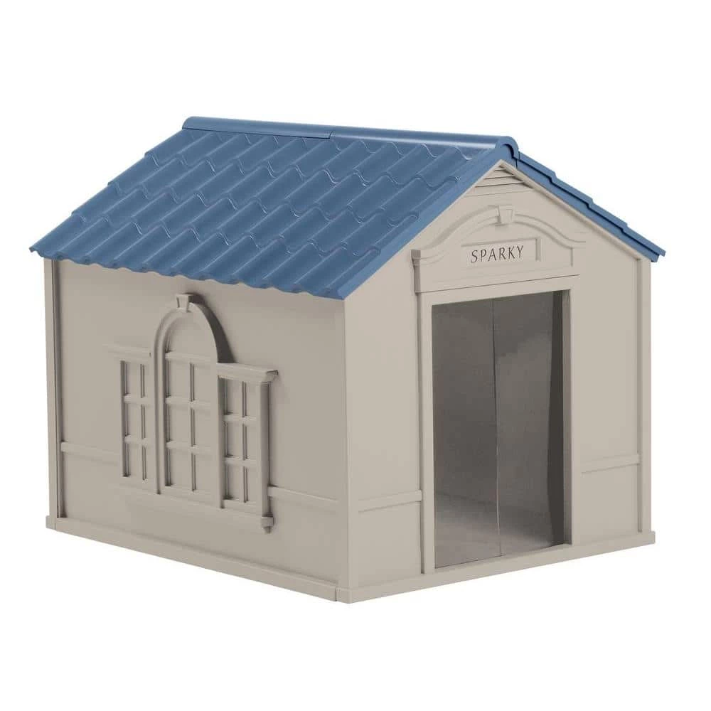 33 in. W x 38.5 in. D x 32 in. H Dog House by Unbranded 1 33 in. W x 38.5 in. D x 32 in. H Dog House by Unbranded