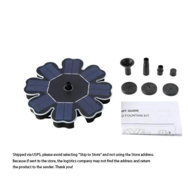 Outdoor Garden Fountain Pool Pond Solar Pump Watering Kit by TIRAMISUBEST 2 Outdoor Garden Fountain Pool Pond Solar Pump Watering Kit by TIRAMISUBEST - Image 2