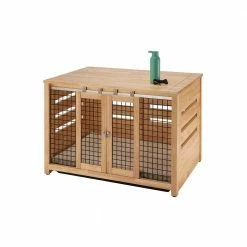 40 in. Pet Crate Accent Table - Natural by TRINITY -Cheap Bird & Wildlife Supplies Store trinity dog crates crate pads tsklna 3401 4f 1000