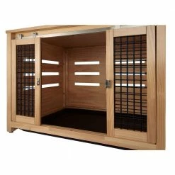 40 in. Pet Crate Accent Table - Natural by TRINITY -Cheap Bird & Wildlife Supplies Store trinity dog crates crate pads tsklna 3401 fa 1000