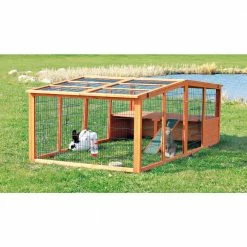 7.9 ft. x 3.8 ft. x 2.6 ft. Extra-Large Outdoor Enclosure with Mesh Cover Run by TRIXIE 7 7.9 ft. x 3.8 ft. x 2.6 ft. Extra-Large Outdoor Enclosure with Mesh Cover Run by TRIXIE -Cheap Bird & Wildlife Supplies Store trixie beds cages 62285 1f 1000