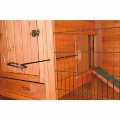 6.4 ft. x 2.6 ft. x 5 ft. Rabbit Enclosure with Gabled Roof Hutch by TRIXIE 7 6.4 ft. x 2.6 ft. x 5 ft. Rabbit Enclosure with Gabled Roof Hutch by TRIXIE -Cheap Bird & Wildlife Supplies Store trixie beds cages 62336 1f 1000