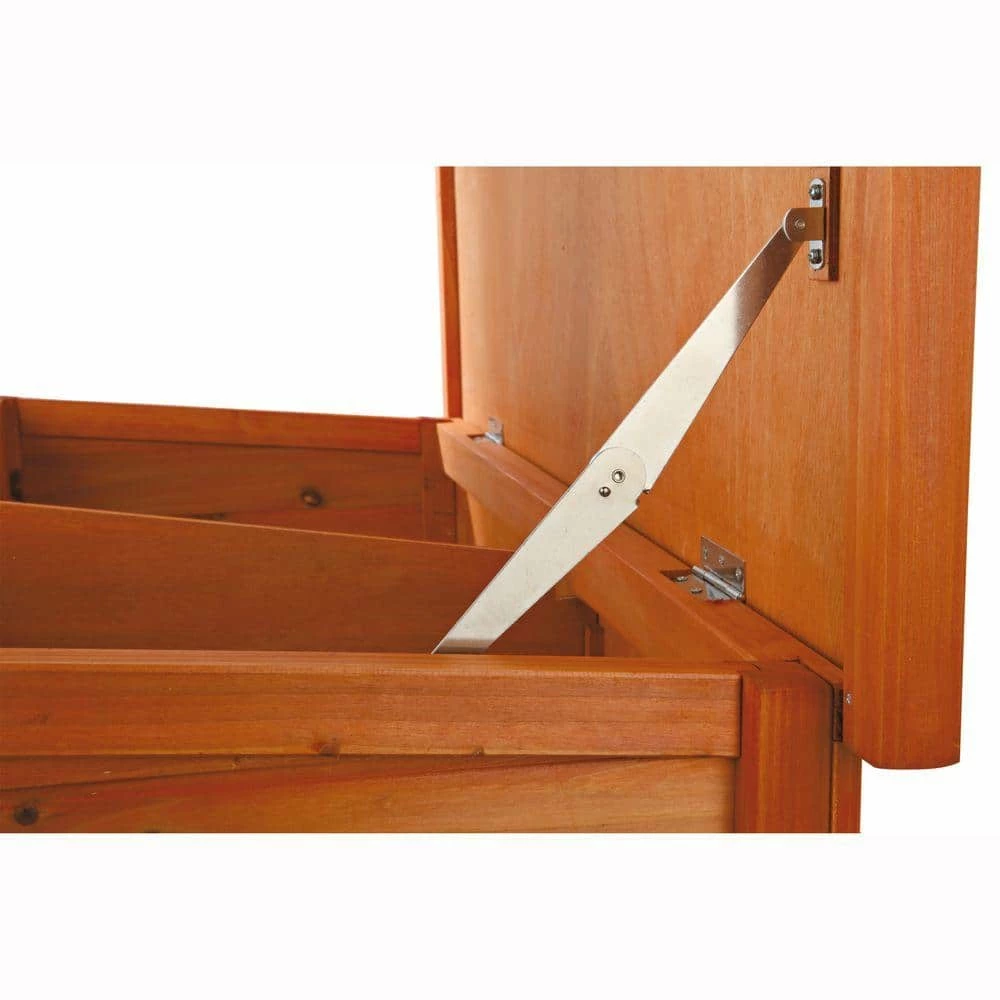 3.4 ft. x 2.1 ft. x 3 ft. Medium 1-Story Rabbit Hutch by TRIXIE 3 3.4 ft. x 2.1 ft. x 3 ft. Medium 1-Story Rabbit Hutch by TRIXIE - Image 3