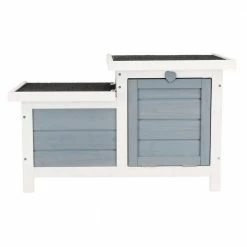 Small Animal Hutch, Gray and White by TRIXIE