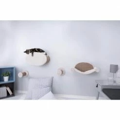 Brown Wall Mount Cat Playground and Condo by TRIXIE 7 Brown Wall Mount Cat Playground and Condo by TRIXIE -Cheap Bird & Wildlife Supplies Store trixie cat beds 49924 1f 1000