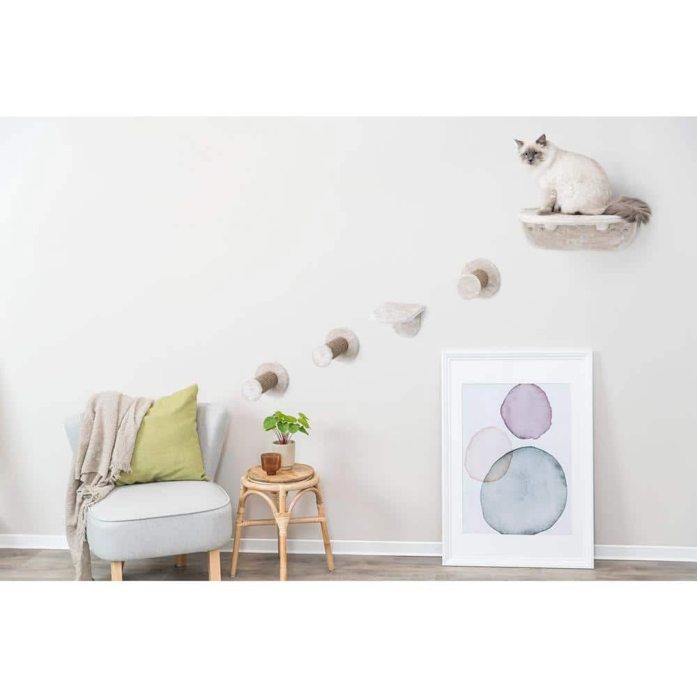 Brown Wall Mount Cat Playground by TRIXIE 4 Brown Wall Mount Cat Playground by TRIXIE - Image 4