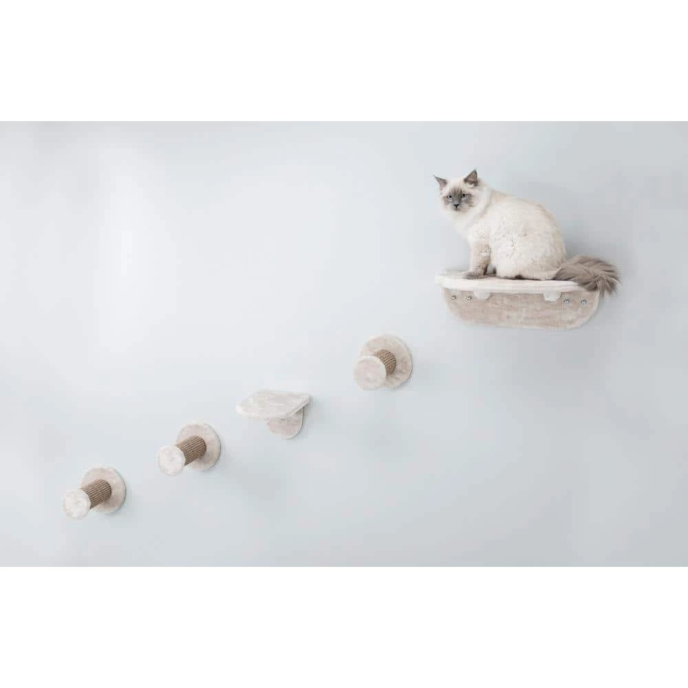 Brown Wall Mount Cat Playground by TRIXIE 3 Brown Wall Mount Cat Playground by TRIXIE - Image 3