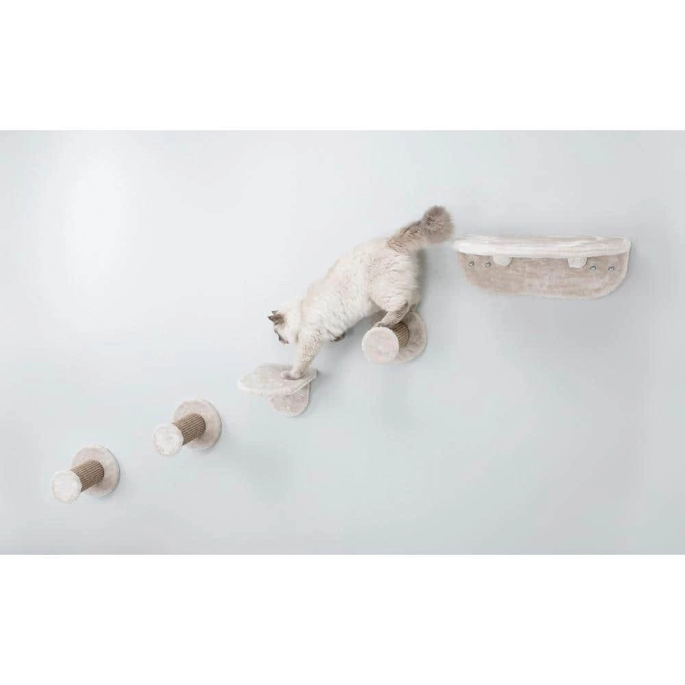 Brown Wall Mount Cat Playground by TRIXIE 2 Brown Wall Mount Cat Playground by TRIXIE - Image 2