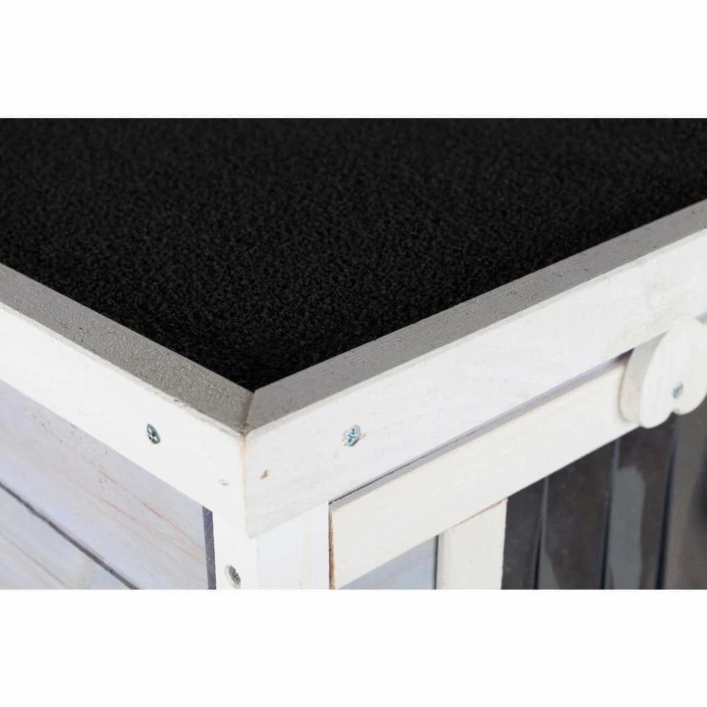 16.5 in. x 15.75 in. x 20 in. Wooden Patio Condo for Cats by TRIXIE 5 16.5 in. x 15.75 in. x 20 in. Wooden Patio Condo for Cats by TRIXIE - Image 5