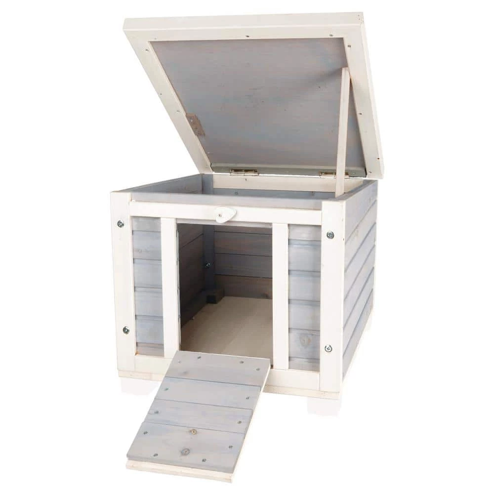 16.5 in. x 15.75 in. x 20 in. Wooden Patio Condo for Cats by TRIXIE 3 16.5 in. x 15.75 in. x 20 in. Wooden Patio Condo for Cats by TRIXIE - Image 3