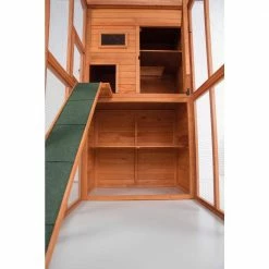 76.75 in. L x 37.25 in. W x 68.75 in. H Wooden Outdoor Cat Run by TRIXIE -Cheap Bird & Wildlife Supplies Store trixie cat houses 44096 fa 1000