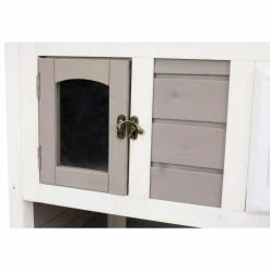 30.5 in. x 21.5 in. x 29.5 in. Insulated Cat Home in Gray/White by TRIXIE -Cheap Bird & Wildlife Supplies Store trixie cat houses 44115 4f 1000