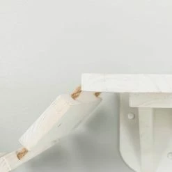 White Wall Mounted Cat Bridge by TRIXIE 11 White Wall Mounted Cat Bridge by TRIXIE -Cheap Bird & Wildlife Supplies Store trixie cat ramps stairs 49926 44 1000