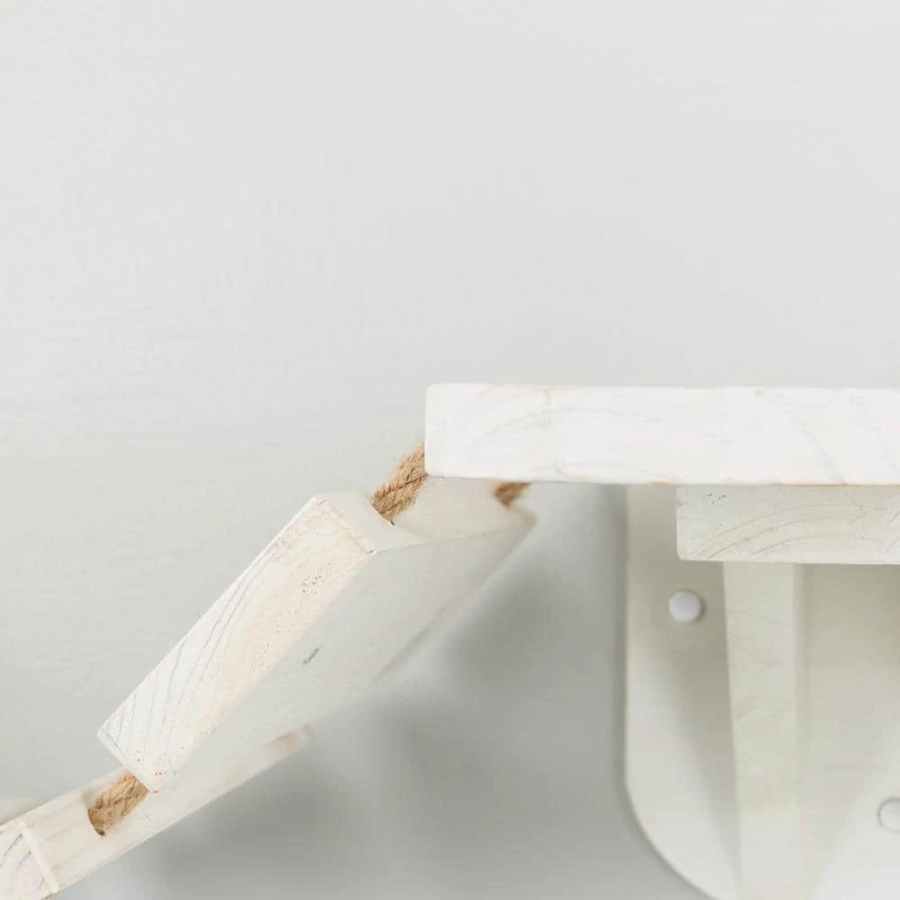 White Wall Mounted Cat Bridge by TRIXIE 5 White Wall Mounted Cat Bridge by TRIXIE - Image 5