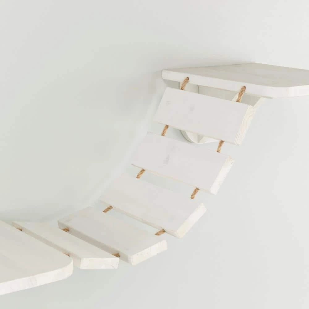 White Wall Mounted Cat Bridge by TRIXIE 3 White Wall Mounted Cat Bridge by TRIXIE - Image 3