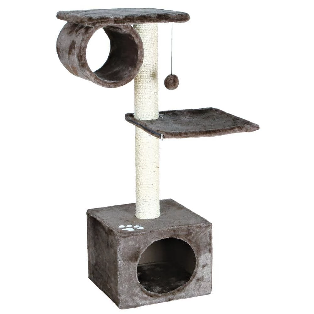 Dark Gray San Fernando Cat Tree by TRIXIE 1 Dark Gray San Fernando Cat Tree by TRIXIE
