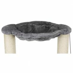 Gray Baza Scratching Post with Hammock by TRIXIE -Cheap Bird & Wildlife Supplies Store trixie cat trees scratch posts 44556 4f 1000