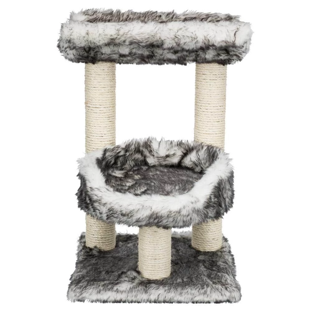 Black/White Isaba Scratching Post by TRIXIE 1 Black/White Isaba Scratching Post by TRIXIE